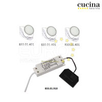 Bộ Đèn Led Lắp Âm Cucina 833.01.494