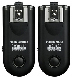 Bộ điều khiển Wireless Flash Trigger Set Yongnuo RF-603 II