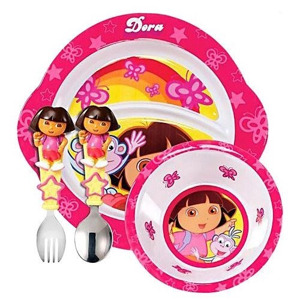 Bộ đồ ăn Munchin Dora  MK11182