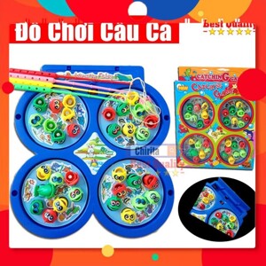 Đồ chơi câu cá NO9923 - Gồm 4 hồ cá - 32 con cá - 4 cần câu