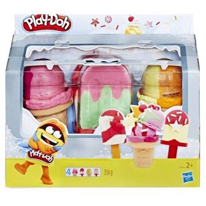 Bộ đồ chơi đất nặn 4 loại kem Play-Doh E6642