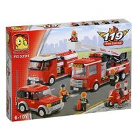 Bộ đồ chơi ghép hình Oxford FIRE DEPARTMENT SERIES FD3291