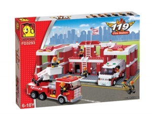 Bộ đồ chơi ghép hình Oxford FIRE DEPARTMENT SERIES FD3293