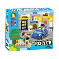 Bộ đồ chơi ghép hình Oxford POLICE DEPARTMENT SERIES NP2392