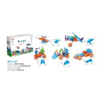 Bộ đồ chơi lắp ghép Build&Play các phương tiện giao thông 0620-TH132-J-101