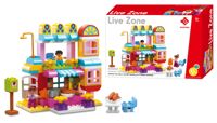 Bộ đồ chơi lắp ghép nhà hàng vui vẻ Toys House 55002