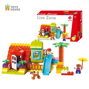 Bộ đồ chơi lắp ghép Smoneo xứ sở thần tiên Toys House 55004