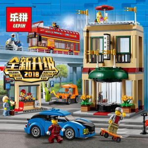 Bộ Đồ Chơi Lắp Ráp Lepin 02114 - Quảng Trường thành phố