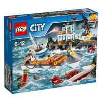 Bộ đồ chơi Lego City 60167 mô hình trung tâm chỉ huy cứu hộ biển