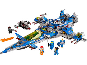 Bộ đồ chơi Lego Movie 70816 mô hình Phi Thuyền Không Gian Của Benny