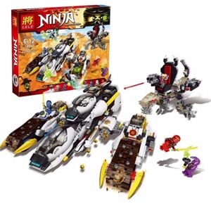 Bộ đồ chơi Lego Ninjago mô hình phi cơ chiến đấu bí mật