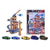 Bộ đồ chơi mô hình 5 tầng majorette motor lift center 5 cars 212059987