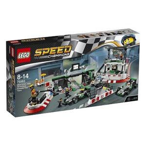 Bộ đồ chơi mô hình Lego Speed Champions - đội xe Mercedes Amg Petronas công thức một 75883 (941 mảnh ghép)