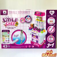 Bộ đồ chơi nấu ăn Little Chef W097