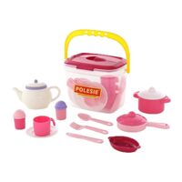 Bộ đồ chơi nhà bếp Nasten’ka cho 4 người Polesie Toys - 29 chi tiết