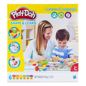 Bộ đồ chơi Play Doh mô hình khuôn chữ cái cơ bản B3407