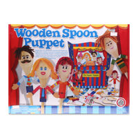 Bộ đồ chơi tự làm rối gỗ 4M trên 5 tuổi Wooden Spoon Puppet