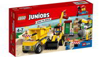 Bộ đồ chơi xếp hình LEGO Juniors 10734 City Construction Site