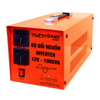 Bộ đổi nguồn (kích điện/inverter) sine chuẩn SolarV 12V - 1000VA