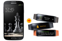 Bộ đôi Samsung Galaxy S4 i9500 + Gear Fit R350