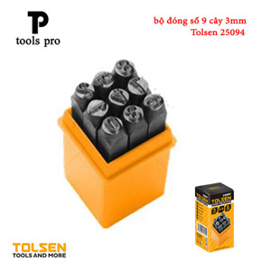 Bộ Đóng số 9 cây Tolsen 25094