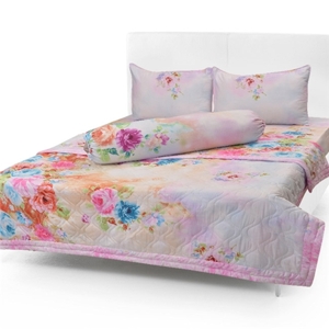 Bộ drap cotton Hàn Quốc cao cấp có mền Bộ drap CT6-12 1m6
