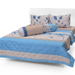 Bộ drap cotton Hàn Quốc cao cấp có mền Evadrap CT6-8 1m6