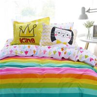 Bộ drap gối cotton lụa Hàn Quốc Julia 216BK16 160x200cm