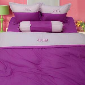 Bộ drap gối cotton satin Hàn Quốc Julia 531BK16 160x200cm