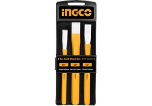 Bộ đục sắt 3 chi tiết  Ingco HKCCS0301