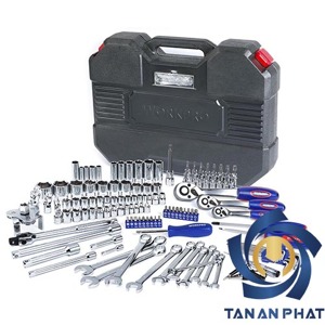 Bộ dụng cụ 123 chi tiết Workpro W003025