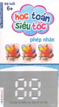 Bộ Học toán siêu tốc phép nhân Flashcard