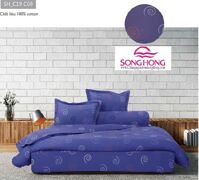 Bộ ga gối Sông Hồng Cotton C19C69