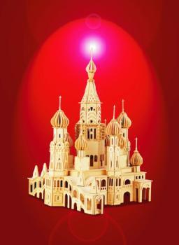Bộ ghép hình Nhà thờ St.Petersburg Veesano VBX