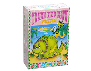 Bộ ghép hình Puzzle khủng long Edugames 11166