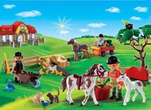 Bộ Giáng Sinh ngựa con Playmobil PL4167