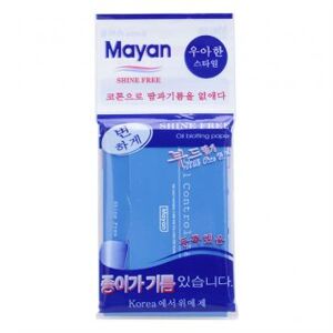 Bộ giấy thấm dầu Mayan Oil Blotting Paper 100 tờ x 10 gói