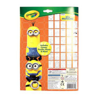 Bộ giấy tô màu và hình dán Minions Crayola 0458570000