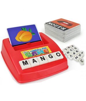 Bộ học từ vựng ghép chữ tiếng anh Literacy Fun Game (mẫu B)