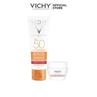 Bộ Kem Chống Nắng Ngăn Ngừa Các Dấu Hiệu Lão Hóa Vichy Capital Soleil Anti-Age