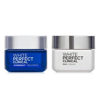 Bộ kem dưỡng trắng da, giảm thâm nám ngày và đêm L'Oreal White Perfect Clinical 50ml