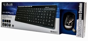 Bộ Keyboard + Mouse Eblue Niveru-EX EKM Wireless