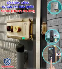 Bộ khóa 2 vân tay Hàn Quốc FK2-T1 P8-UPS