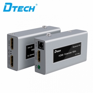 Bộ khuếch đại HDMI qua Lan 60m Dtech DT-7053