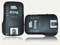 Bộ kích đèn Pixel King E-TTL II Wireless Flash Trigger for Canon/Nikon