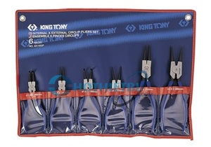 Bộ kìm mở phanh 6 cái Kingtony 42116GP