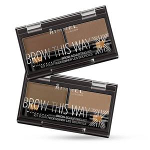 Bộ kit kẻ mày Rimmel Brow This Way