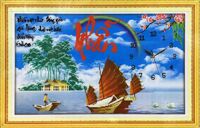 Bộ làm tranh đính đá 5D Minh Hiền Y177 - Nhẫn, 72x45cm