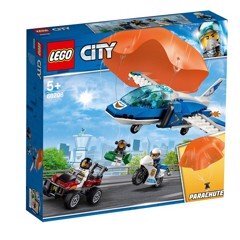 Bộ lắp ghép truy bắt tội phạm nhảy dù Lego City 60208