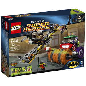 Bộ lắp ghép xe lu của Joker Lego 76013